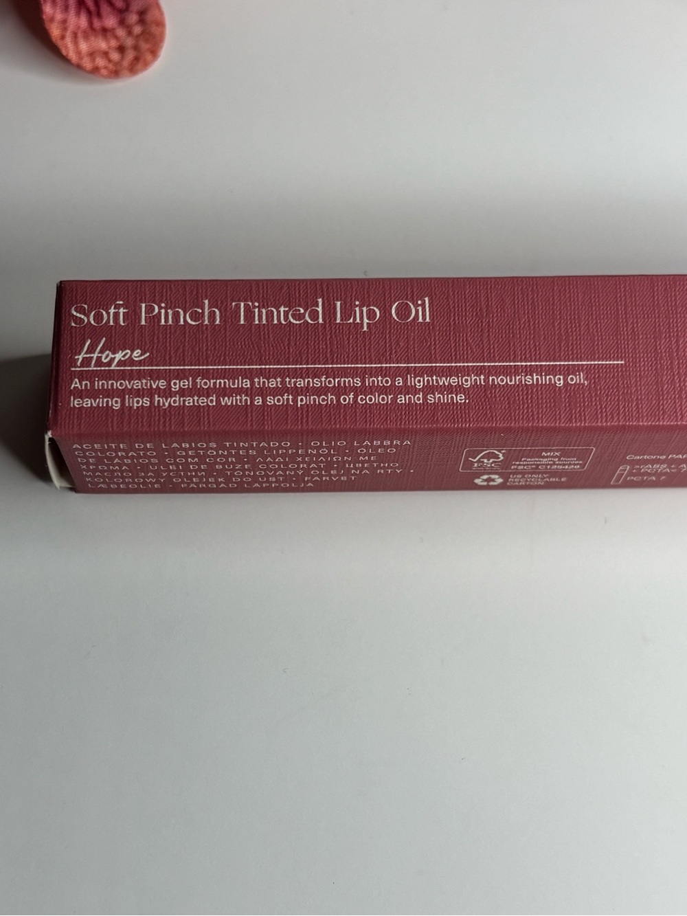 Soft Pinch Tinted Lip Oil - Hope (Pink)